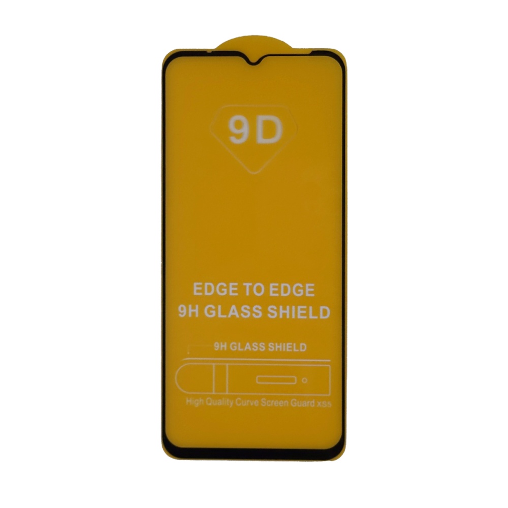 Защитное стекло "Полное покрытие" для Realme C30/C30s/Narzo 50i Prime (Черный) 