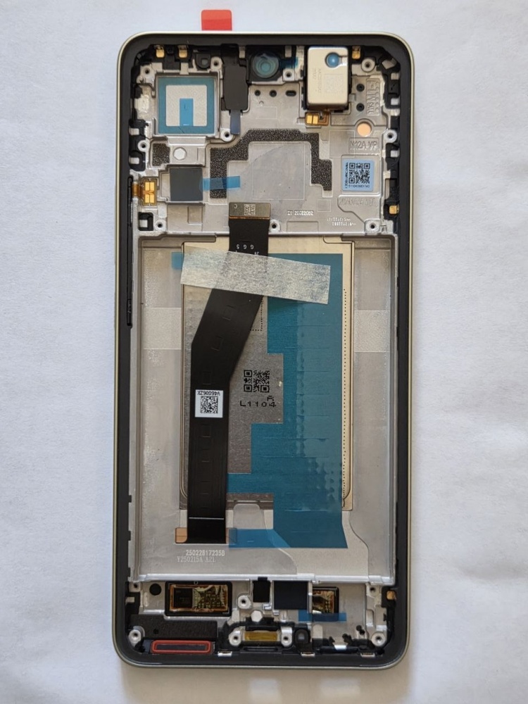 Дисплей в сборе с тачскрином для Xiaomi 14T (Зеленый) в рамке - OR (SP)