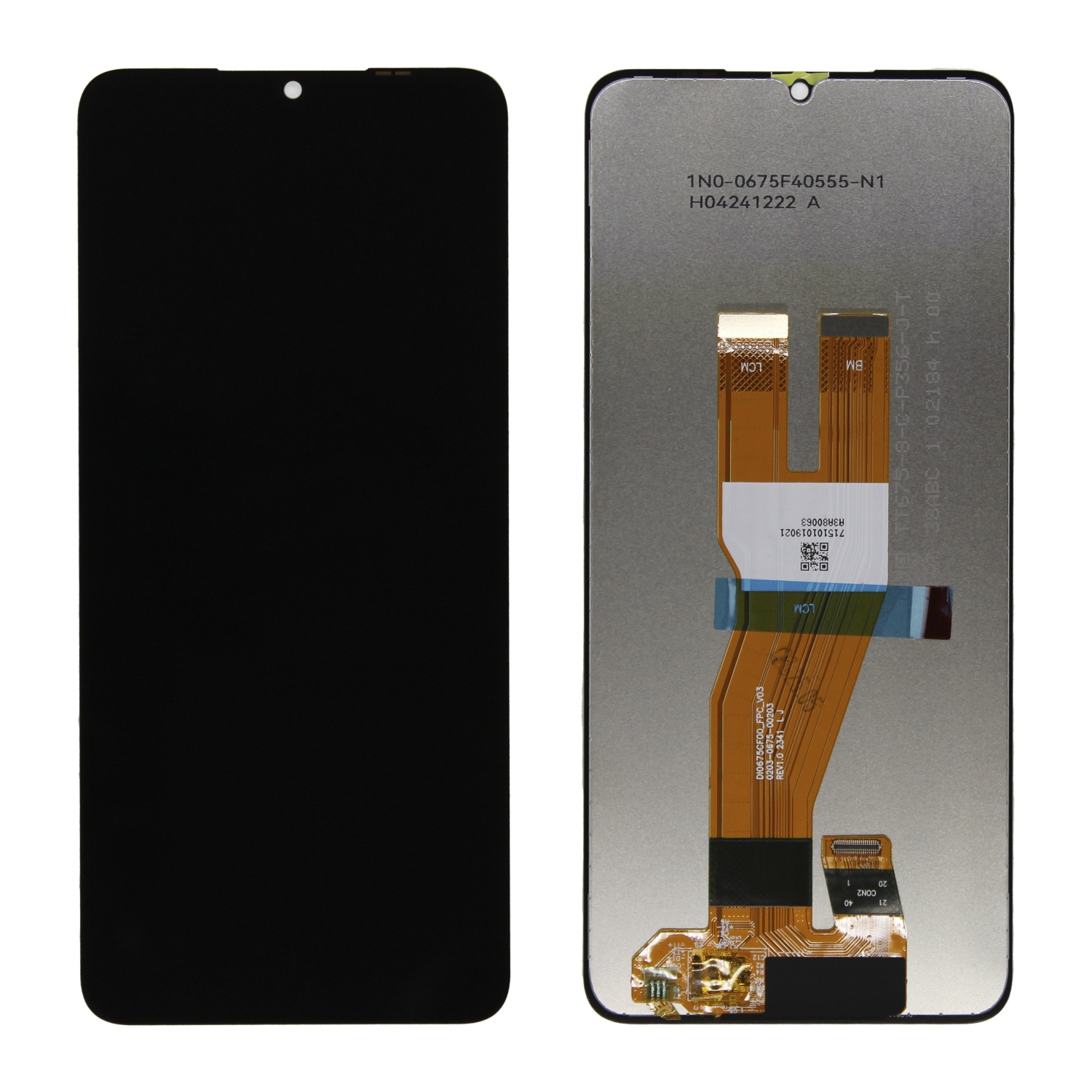 Дисплей в сборе с тачскрином для Samsung A055F (A05) (Черный) - OR100